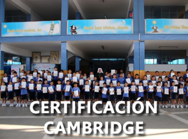 Entrega de certificados Cambridge – 2020