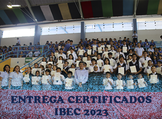Entrega de certificados IBEC